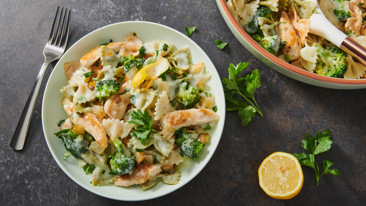 Quick Lemon Chicken Pasta